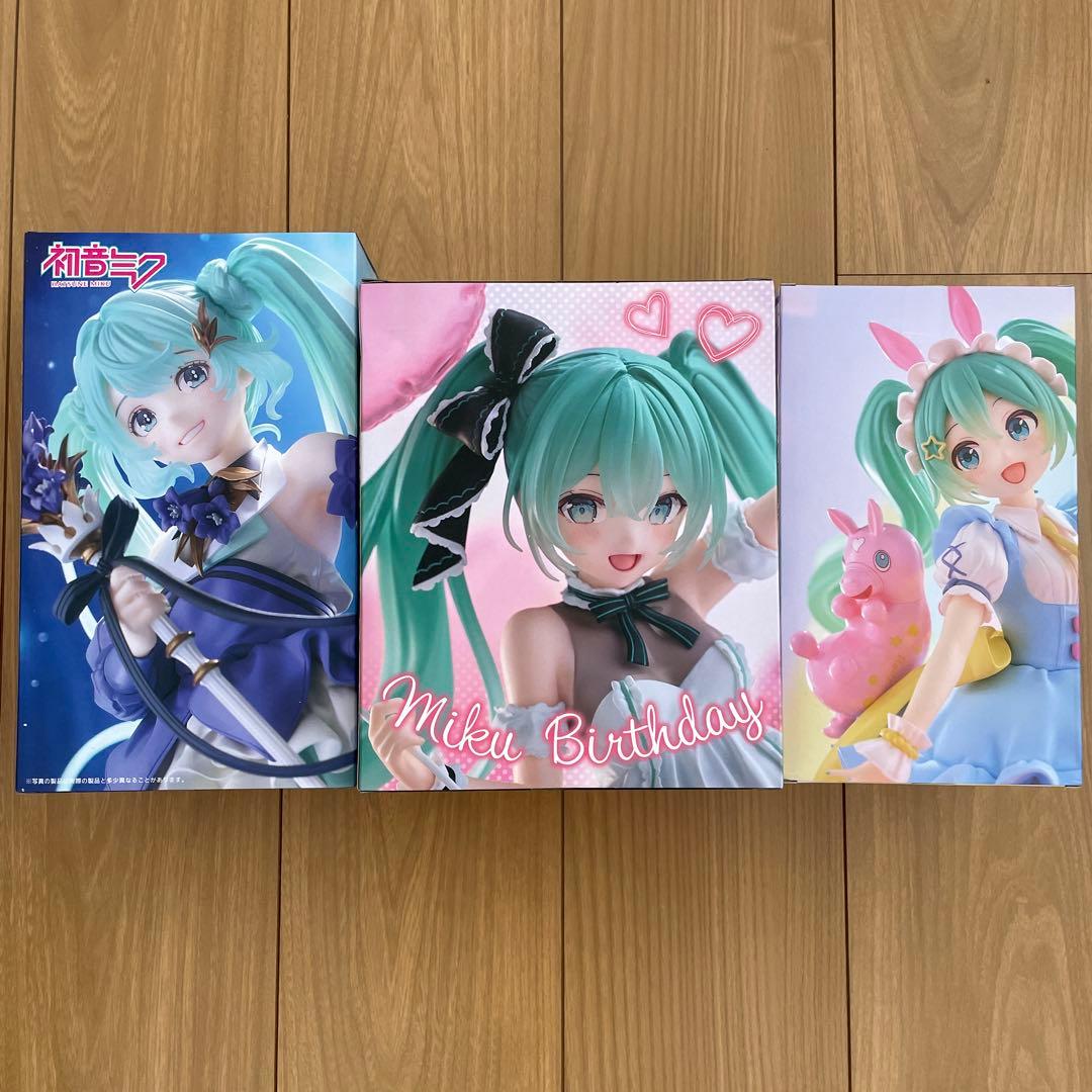 初音ミク　フィギュア　まとめ売り　AMP+ バースデイ　バースデー　ロディ