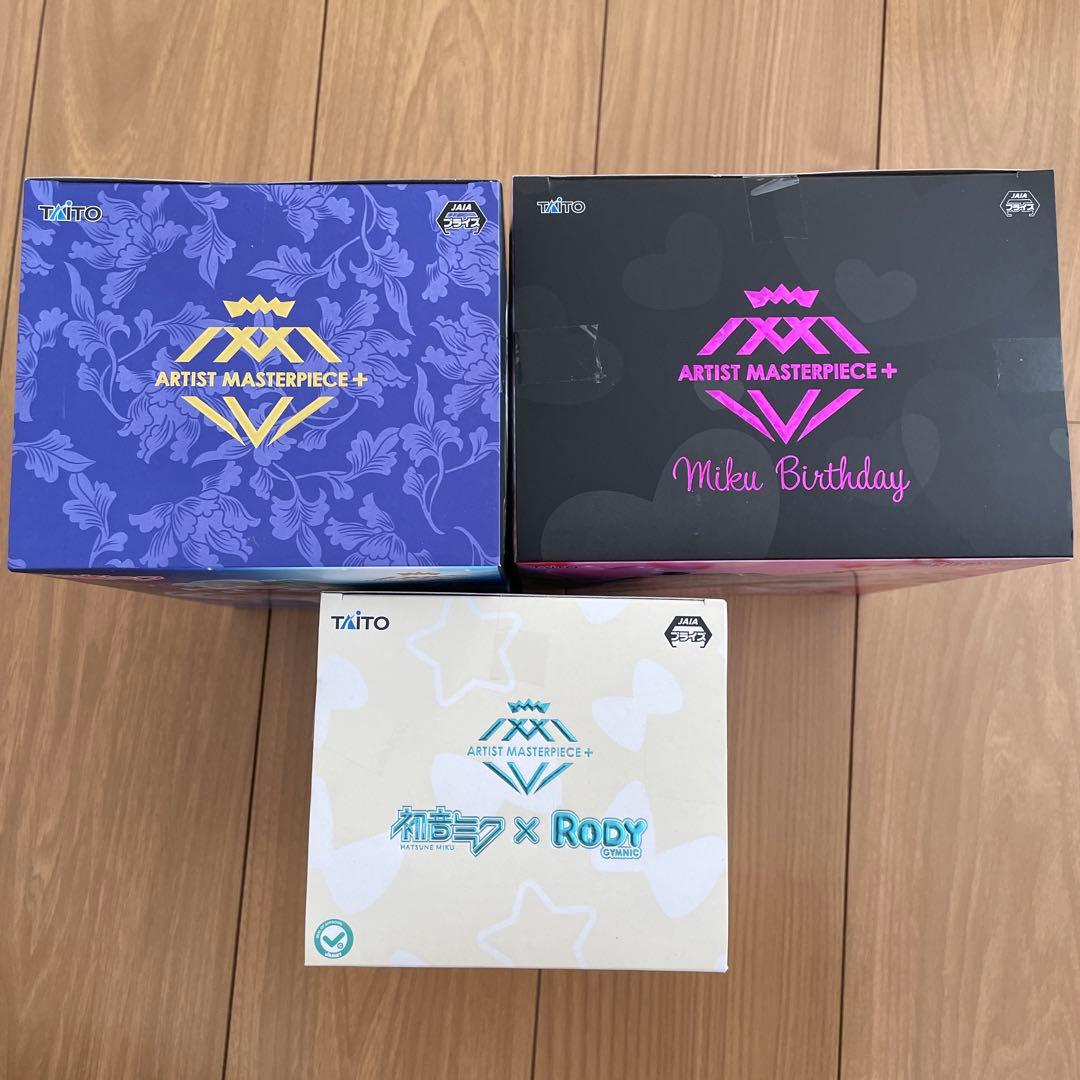 初音ミク　フィギュア　まとめ売り　AMP+ バースデイ　バースデー　ロディ