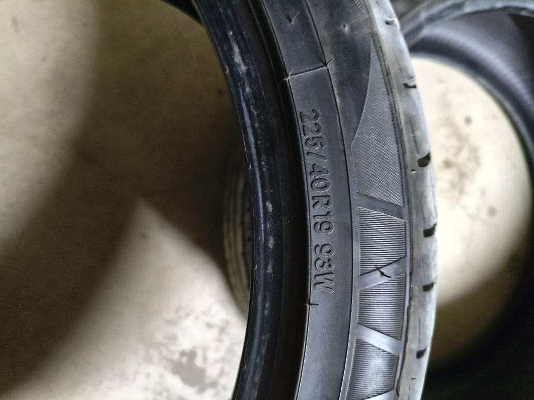 ✵訳あり 225/40R19 TOYOTIRES PROXES SD1 4本