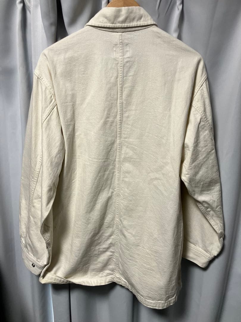 美品 WACKO MARIA × Lee カバーオール 白 ワコマリア　大きめ