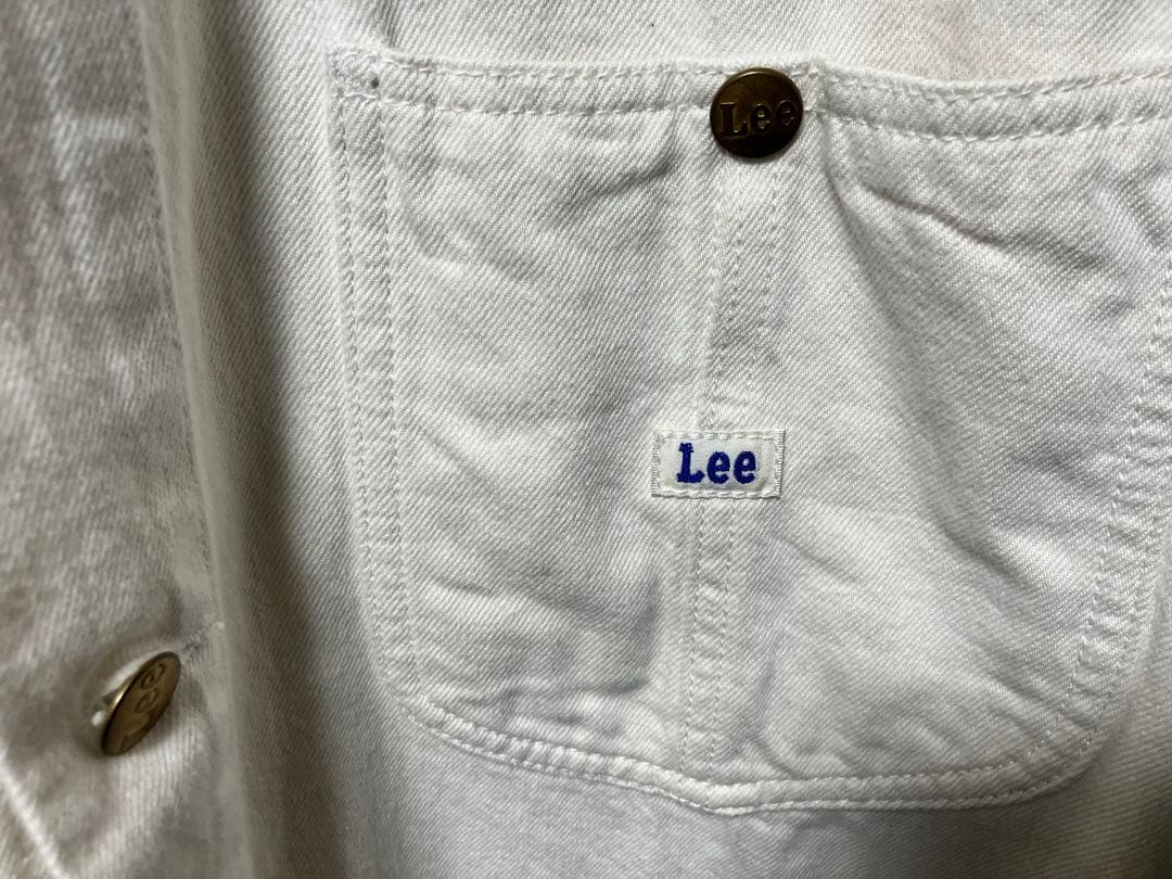 美品 WACKO MARIA × Lee カバーオール 白 ワコマリア　大きめ