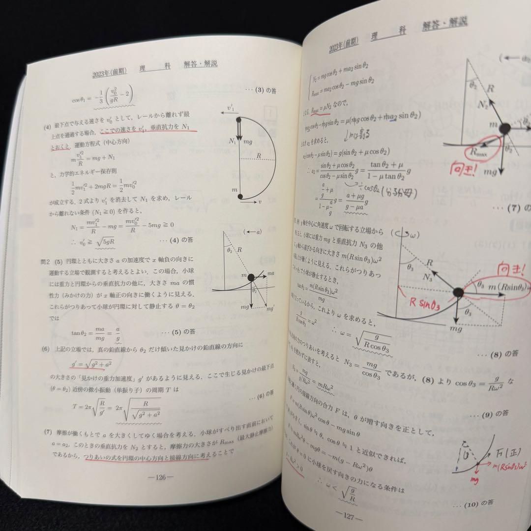 北海道大学　理系　青本　前期日程　2016年～2024年　9年分　駿台予備学校