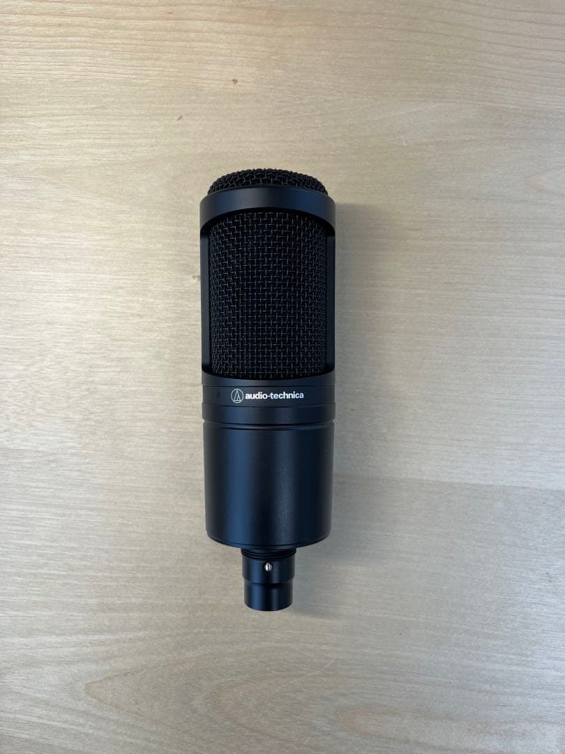 audio-technica AT2020コンデンサーマイク(スタンドなし)