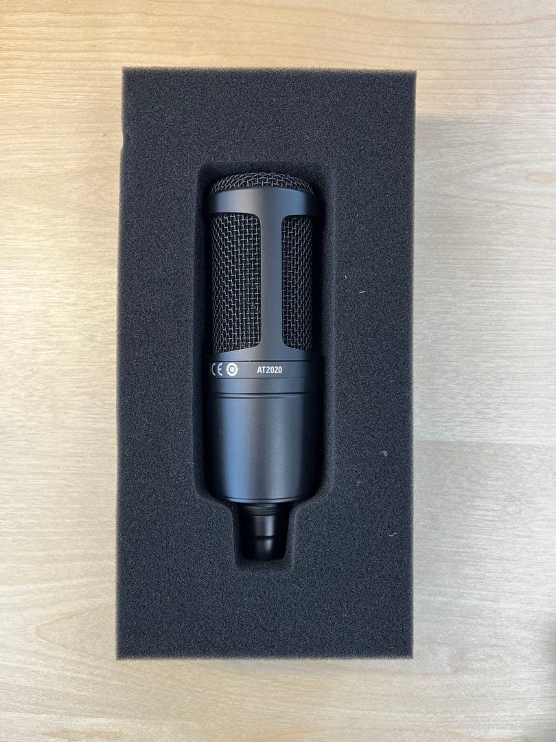 audio-technica AT2020コンデンサーマイク(スタンドなし)