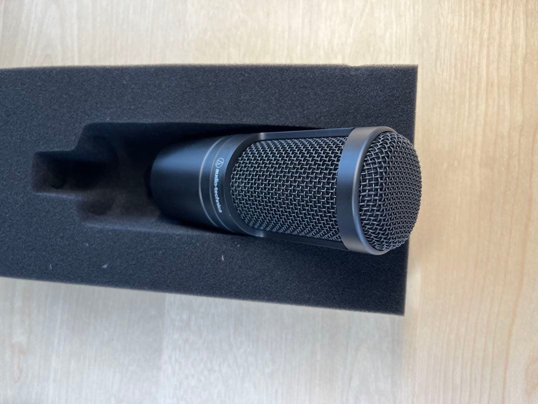 audio-technica AT2020コンデンサーマイク(スタンドなし)