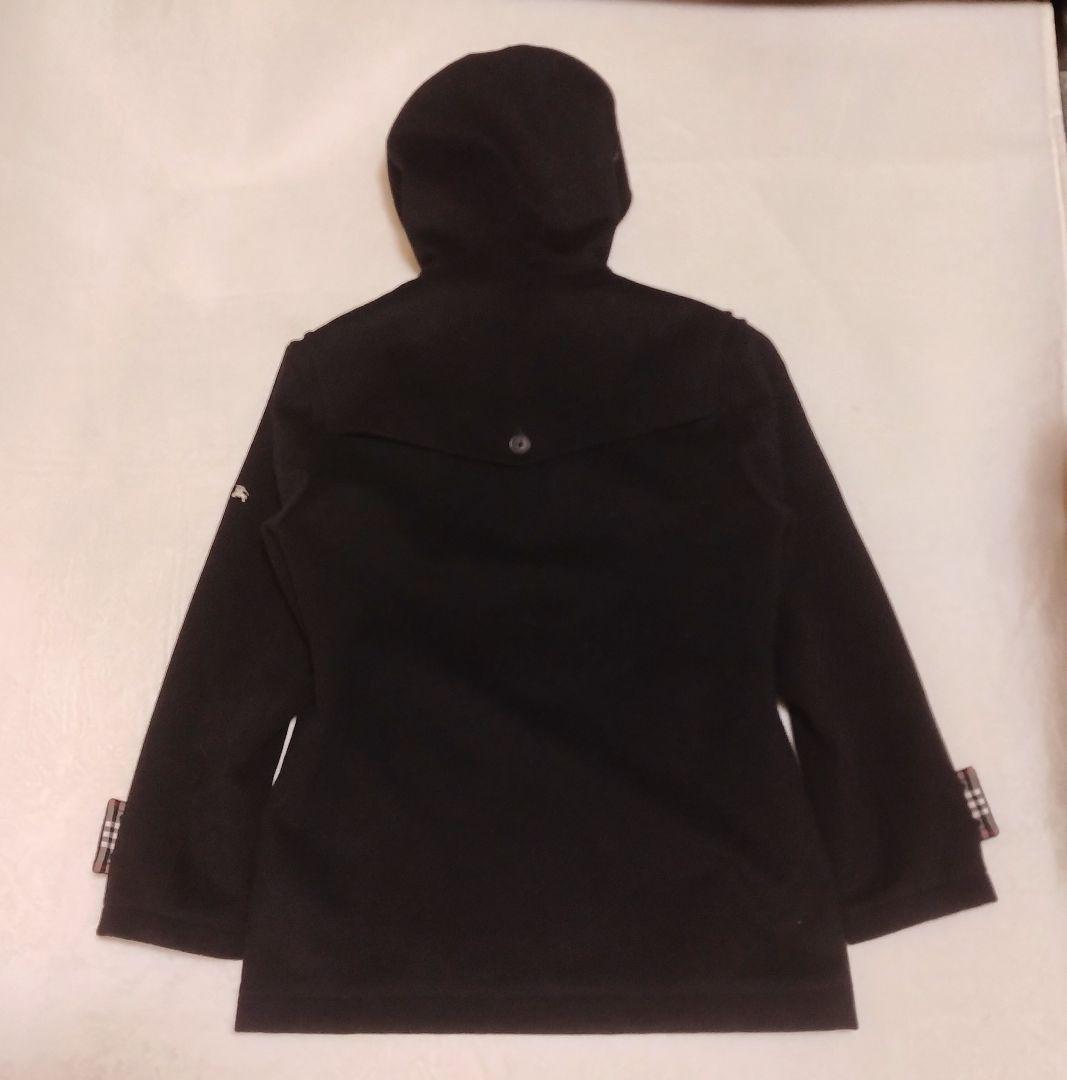 ■美品■BURBERRY BLACK LABEL■ダッフルコート■М■黒■