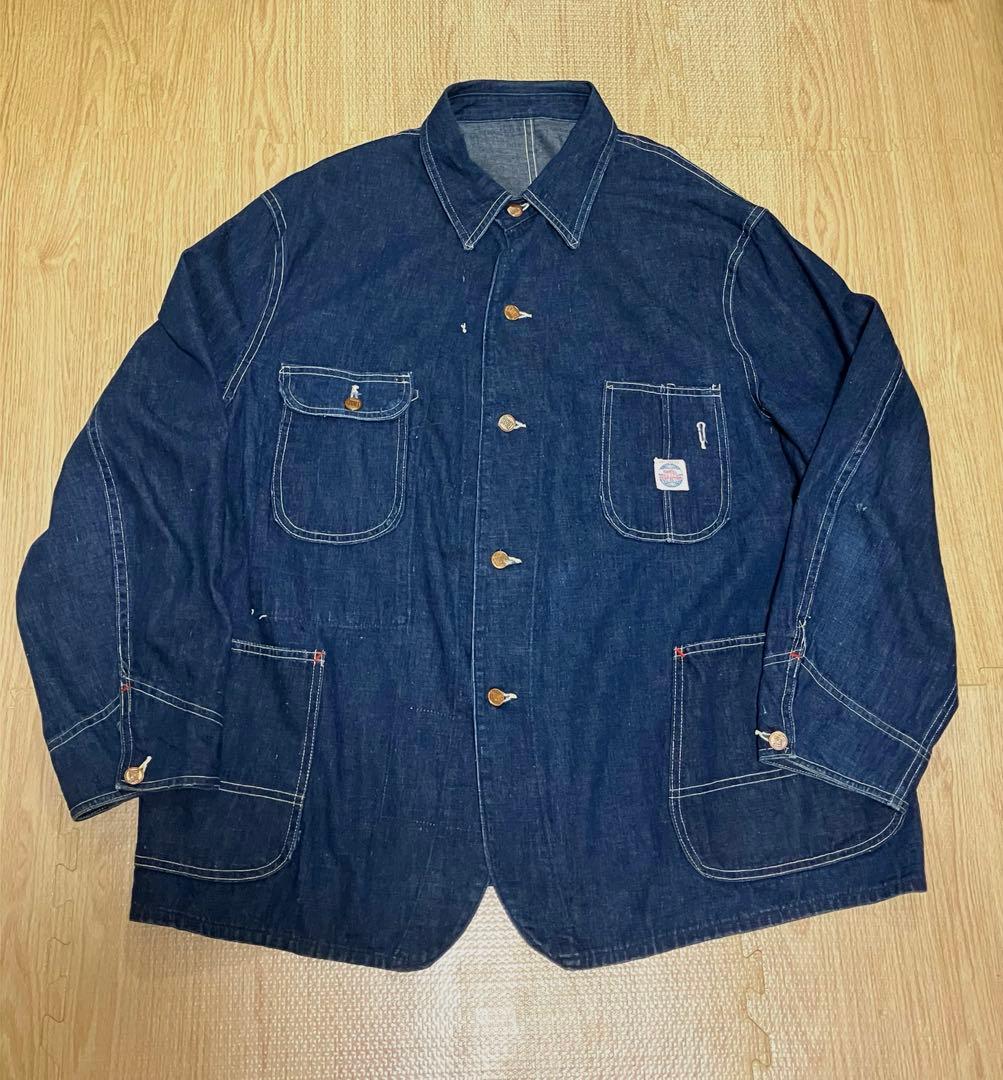 ヴィンテージ50s カバーオール 濃紺 デッド BARTEL デニム ジャケット