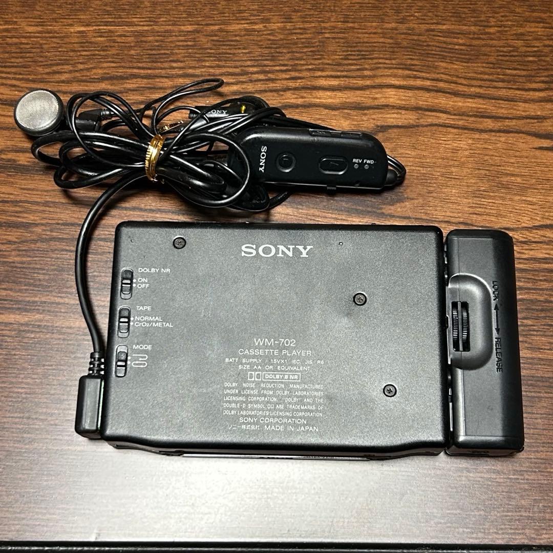 SONY walkman wm-702 カセットプレーヤー
