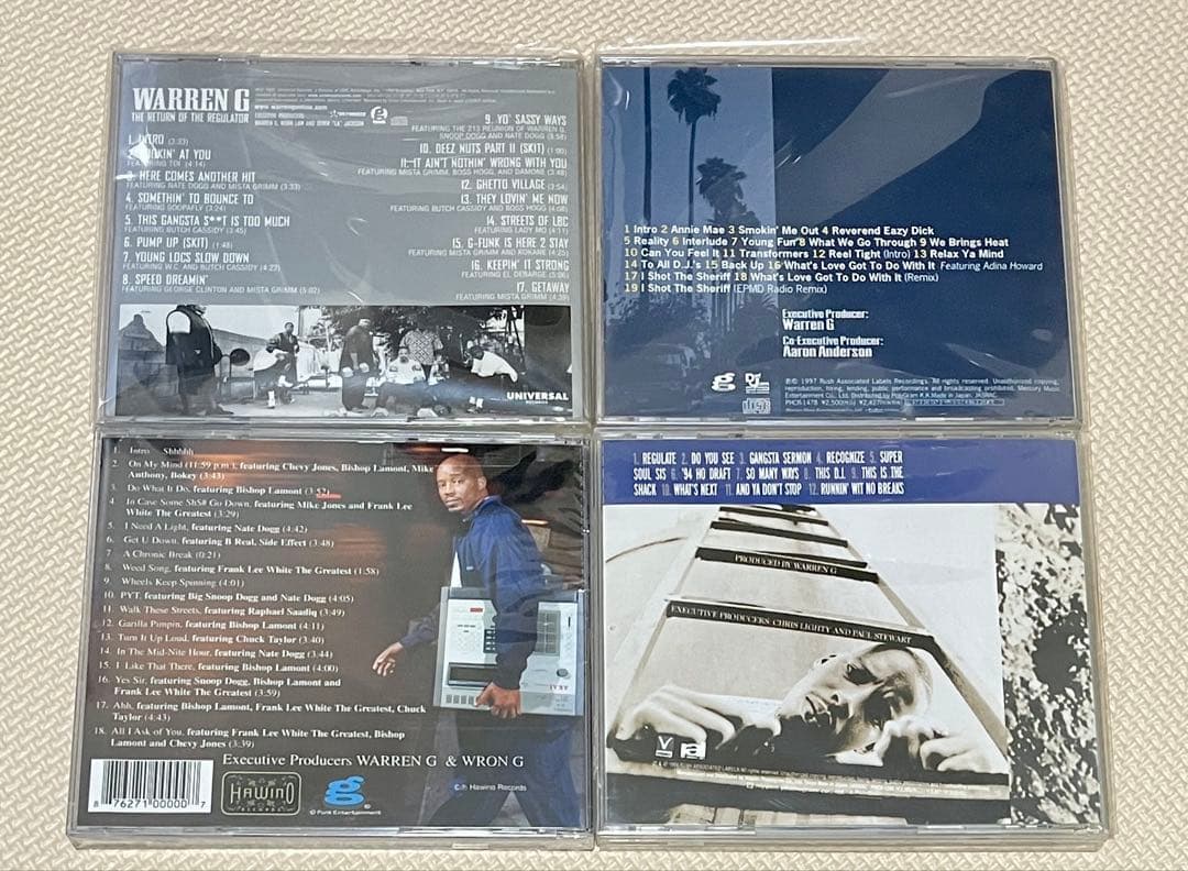 【レア国内盤多数】　Warren G 4枚セット