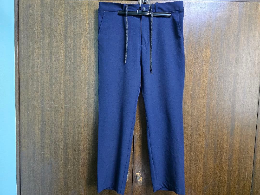 PUBLIC TOKYO パブリックトウキョウ ストレッチセットアップ ネイビー