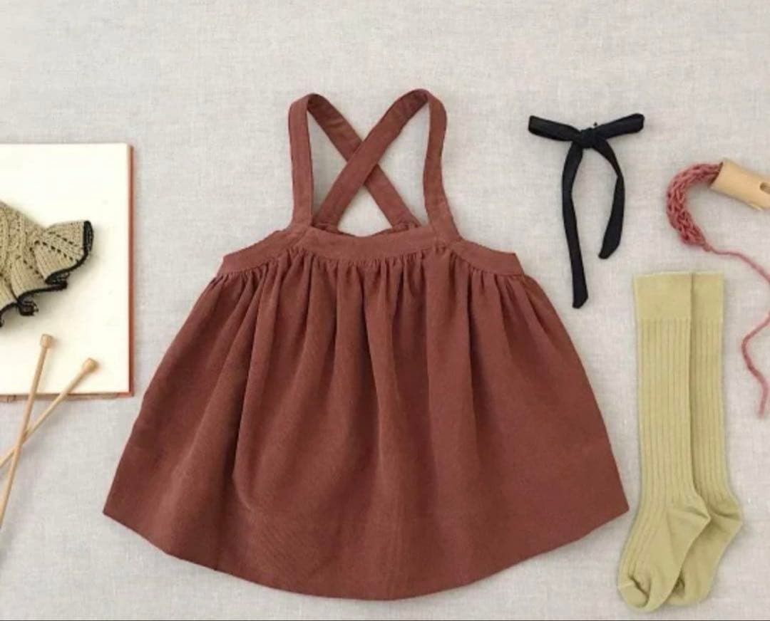 ワンピース 2y soor ploom eloise pinafore