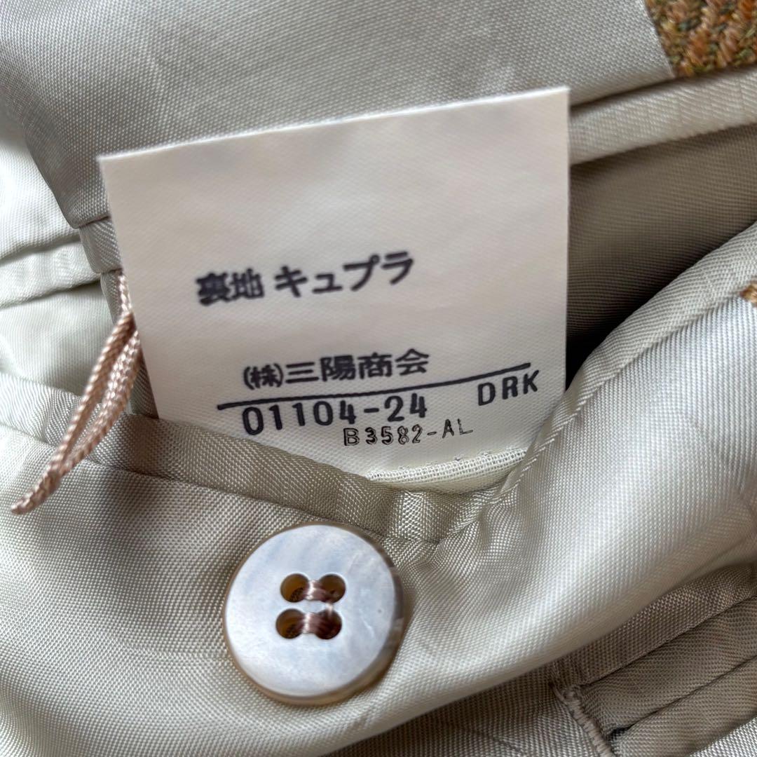 美品✨ポールスチュアート テーラードジャケット ウール ツイード チェック