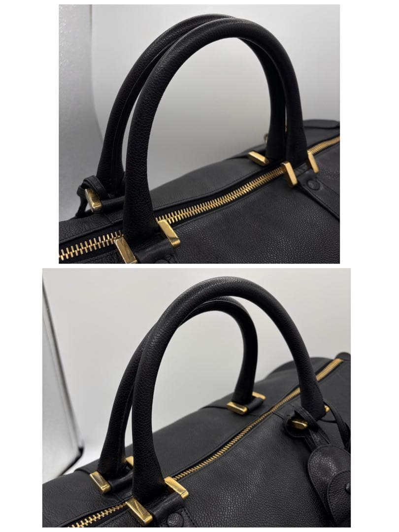 CHANEL シャネル ボストンバッグ キャビアスキン ココマーク ショルダー紐
