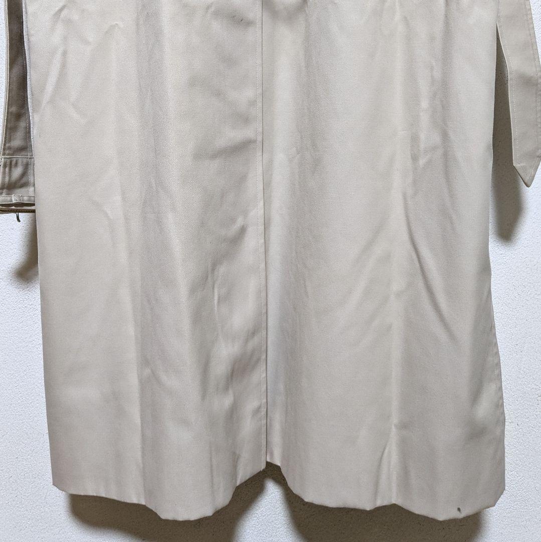 美品 80～90s バーバリー シングル トレンチコート レディース 白タグ28