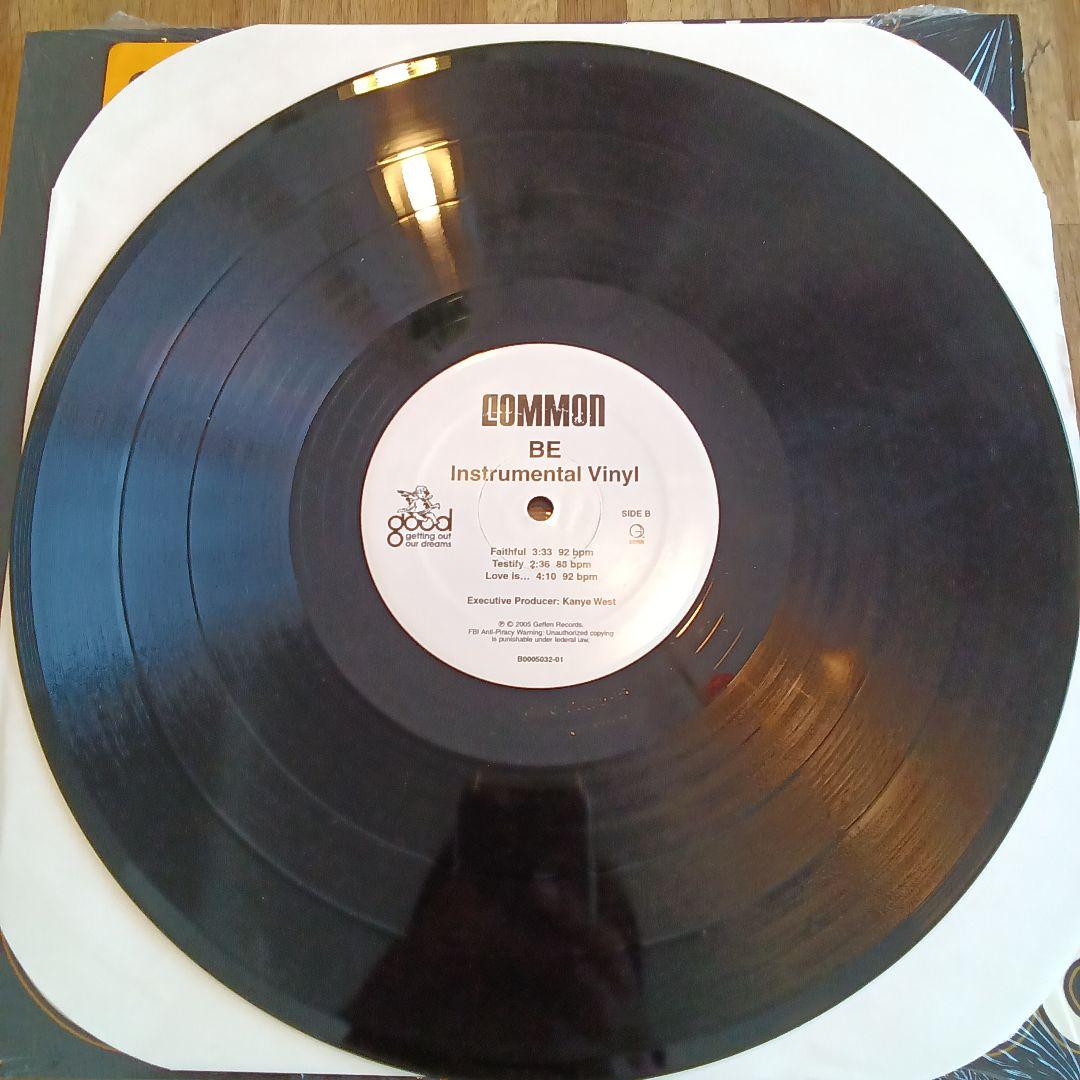 洋楽 COMMON BE Instrumental Vinyl