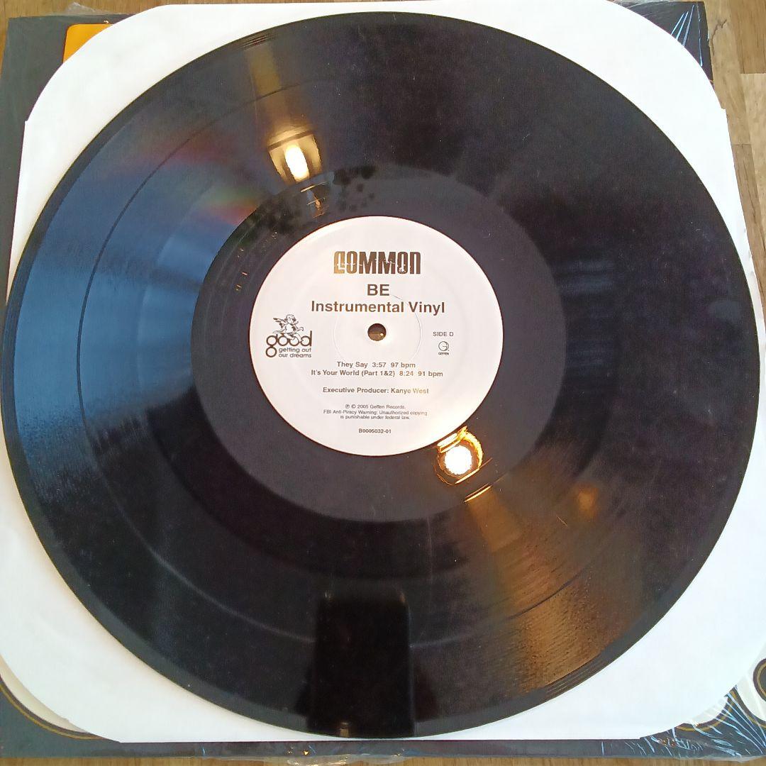 洋楽 COMMON BE Instrumental Vinyl