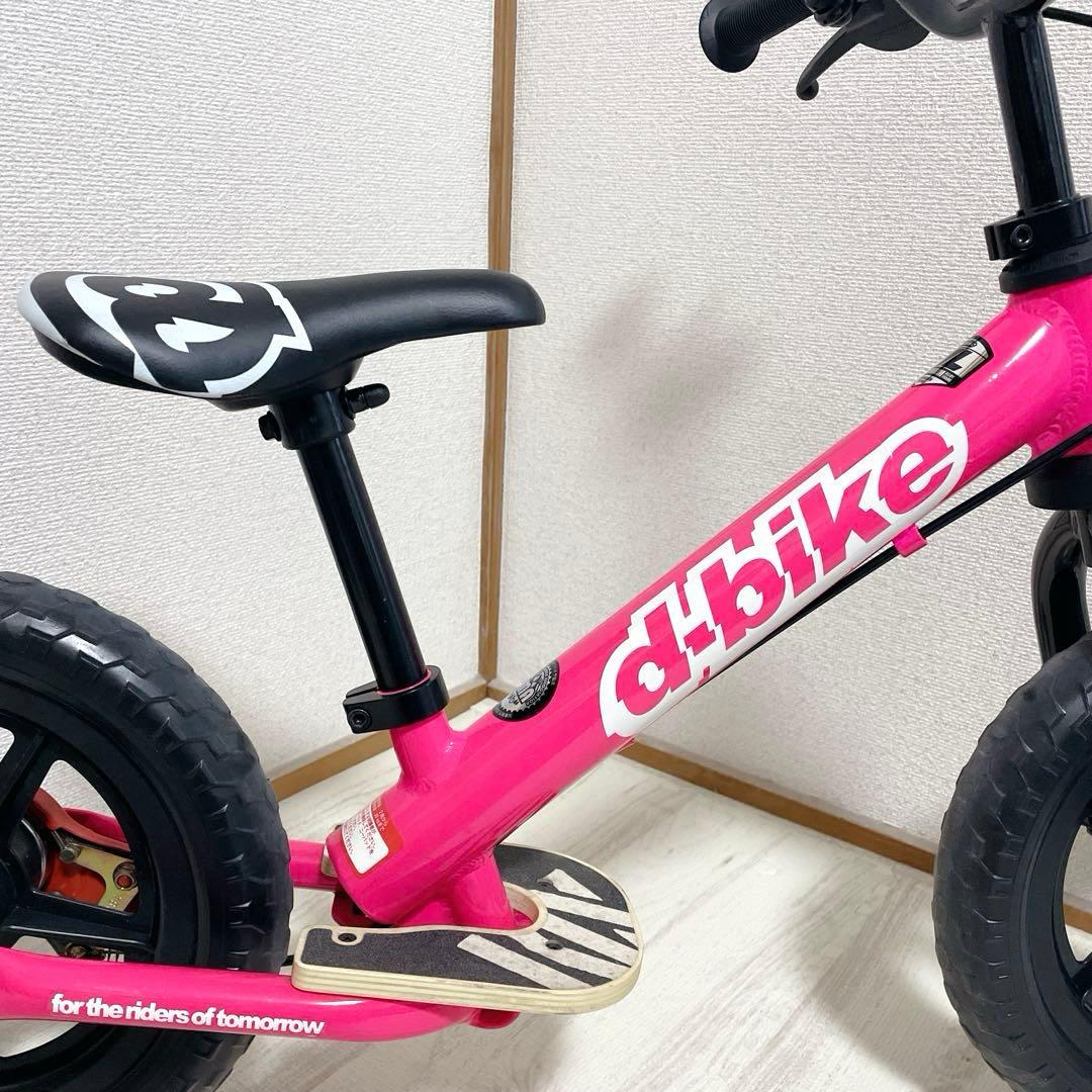 極美品 付属品完備 ides D-Bike KIX AL ネオンピンク