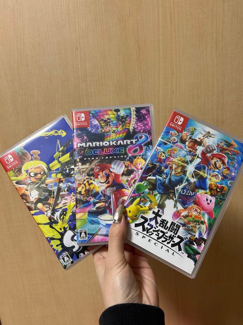 Nintendo Switch本体＋ソフト3本セット