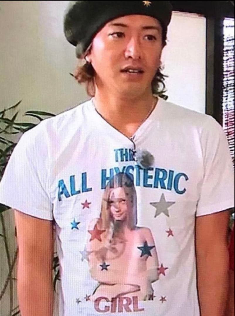 【キムタク着】 ヒステリックグラマー ヒスガールTシャツ L レモンイエロー