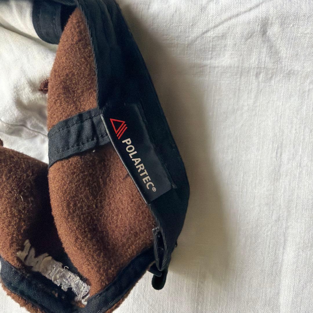 Supreme　POLARTEC　S Logo　6-Panel　ブラウン