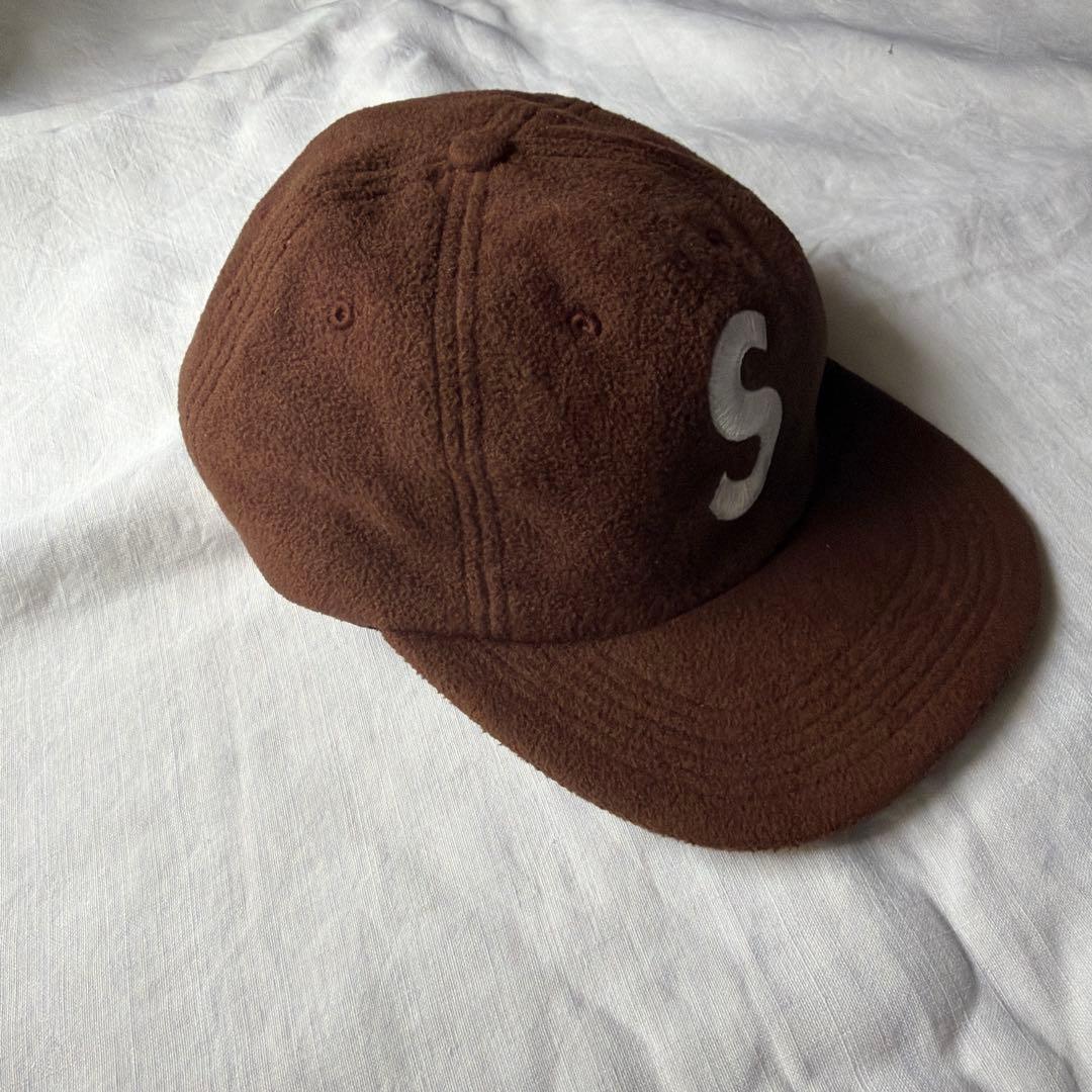 Supreme　POLARTEC　S Logo　6-Panel　ブラウン