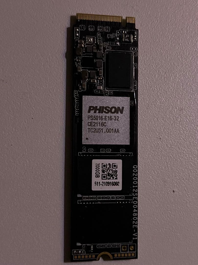 CFD販売 M.2 2280 NVMe PCIe4.0 2TB SSD