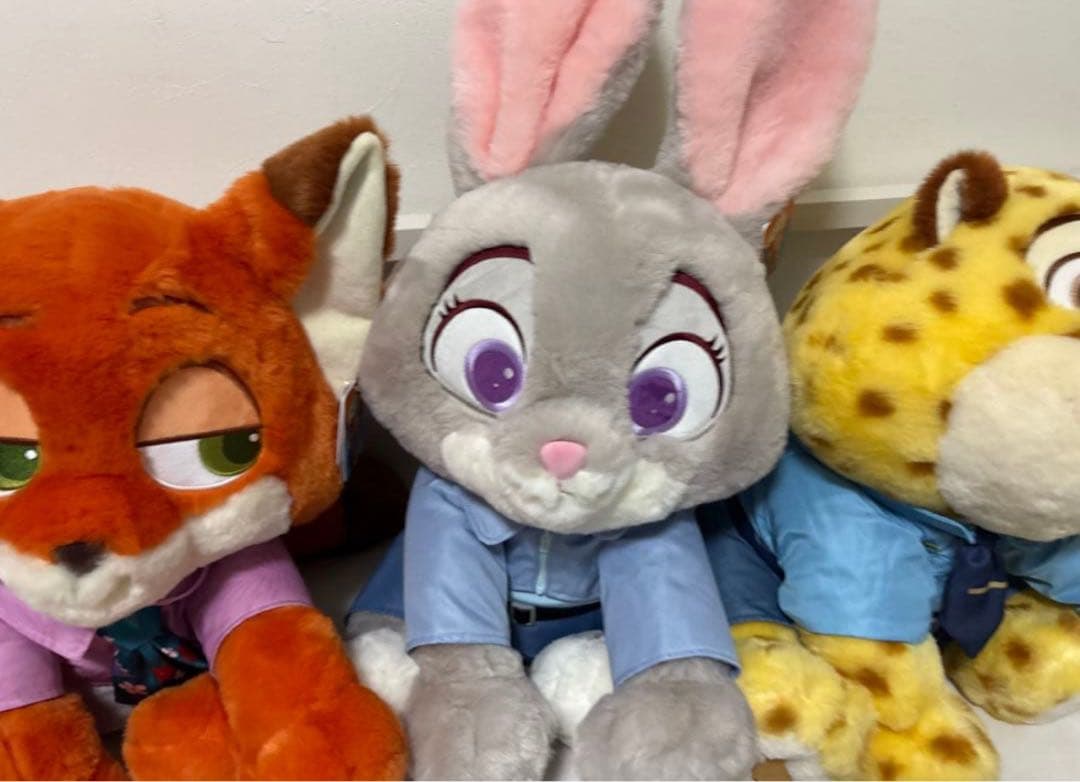 コストコ ズートピア ジュディ ぬいぐるみ 50cm・ブランケット付き
