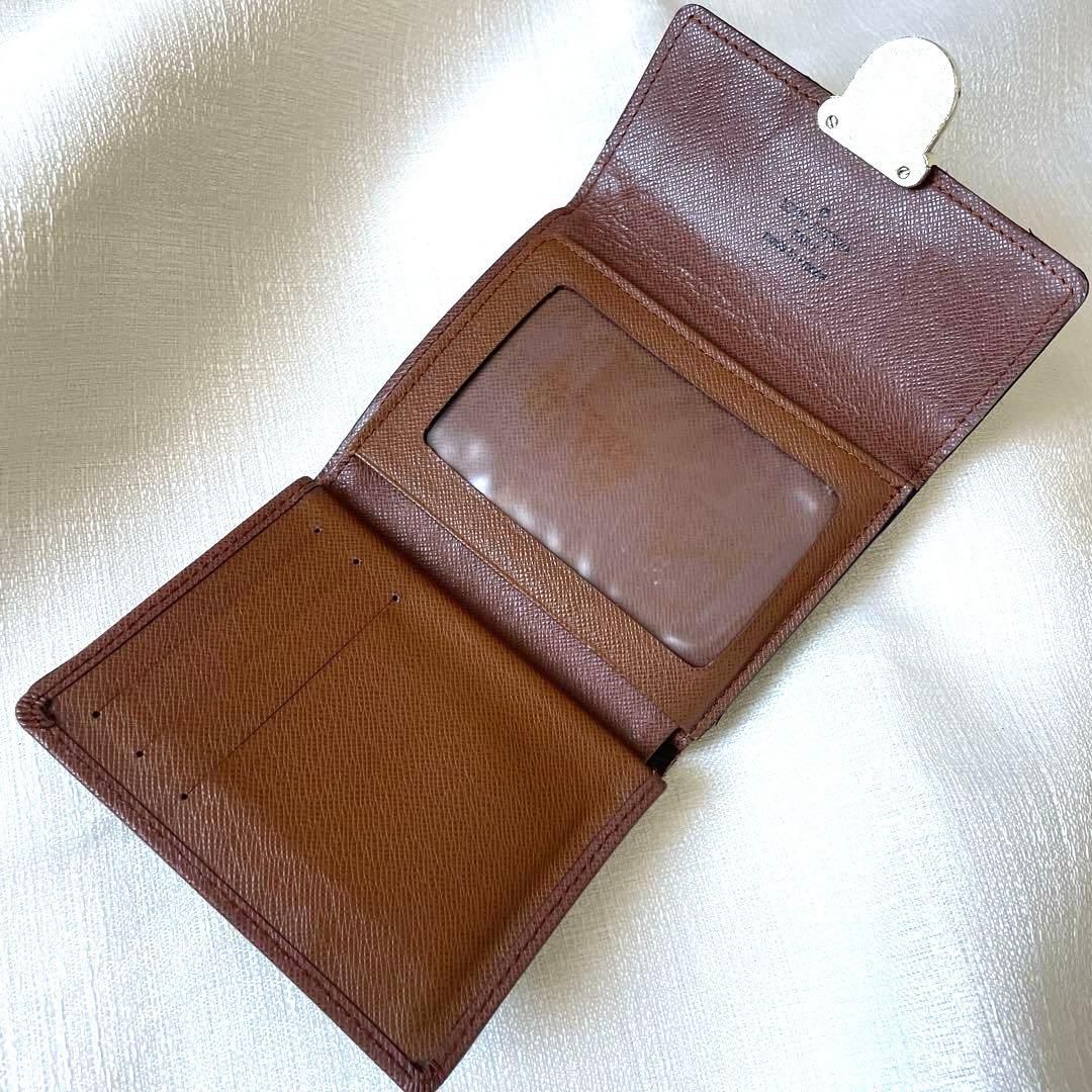 【美品】ルイヴィトン　モノグラム ポルトフォイユ コアラ カード9枚 三つ折財布