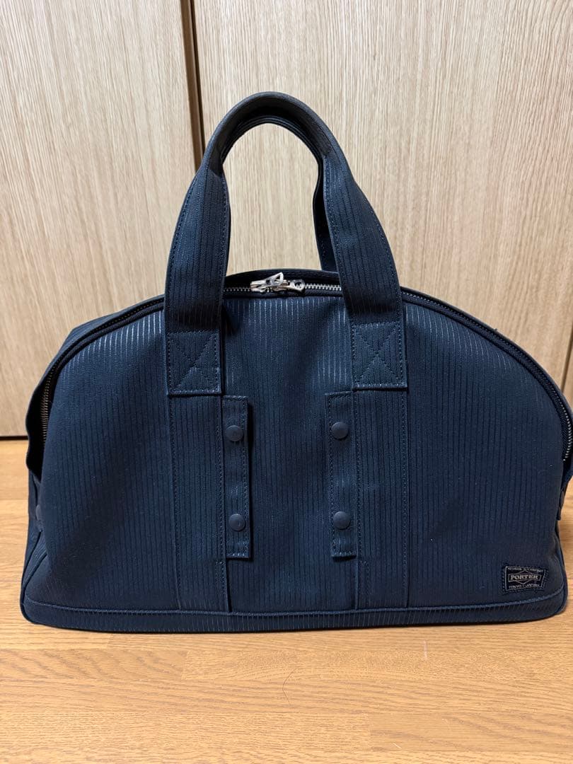 PORTER ポーター　ボストンバッグ　ストライプ