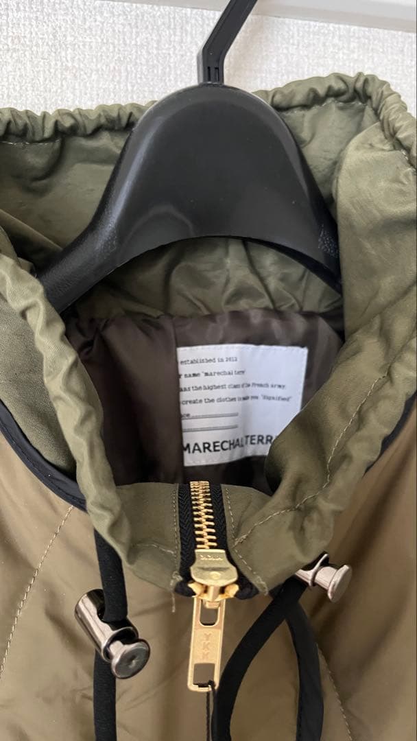 Marechal Terre マルシャルテル モッズコート カーキ ベスト付き