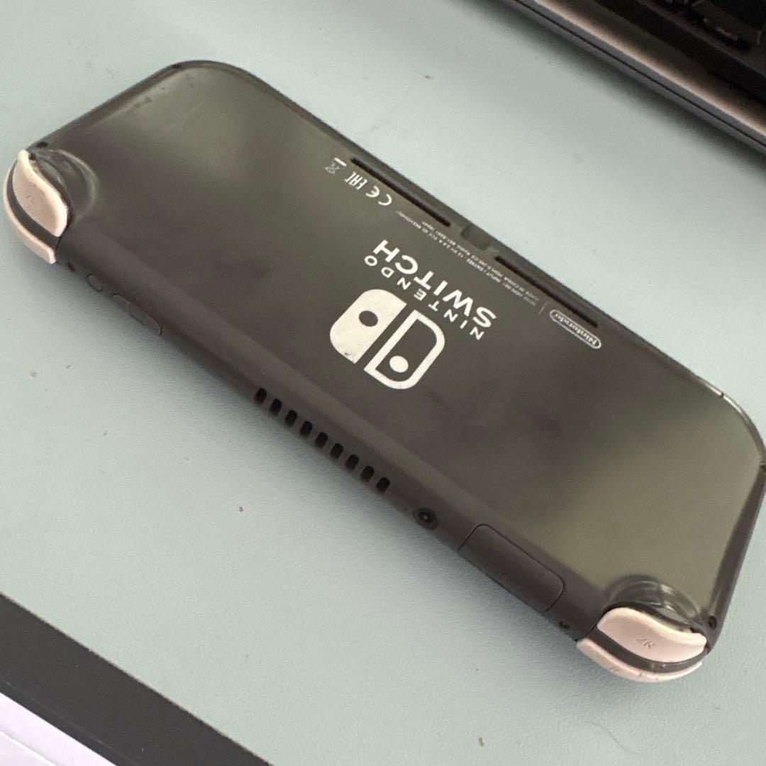 Switch Lite グレー ジャンク はんだごてセット付き
