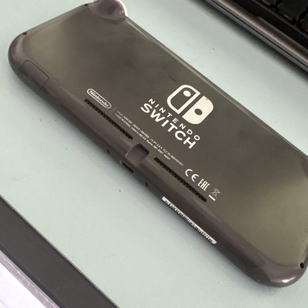 Switch Lite グレー ジャンク はんだごてセット付き