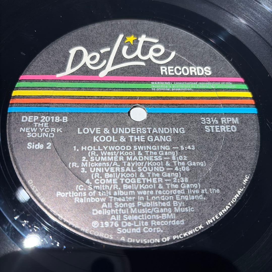 洋楽 Kool & The Gang Love & Understanding LP