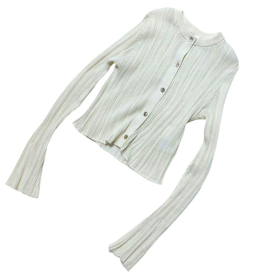 herlipto Random Ribbed Knit Cardigan　M
