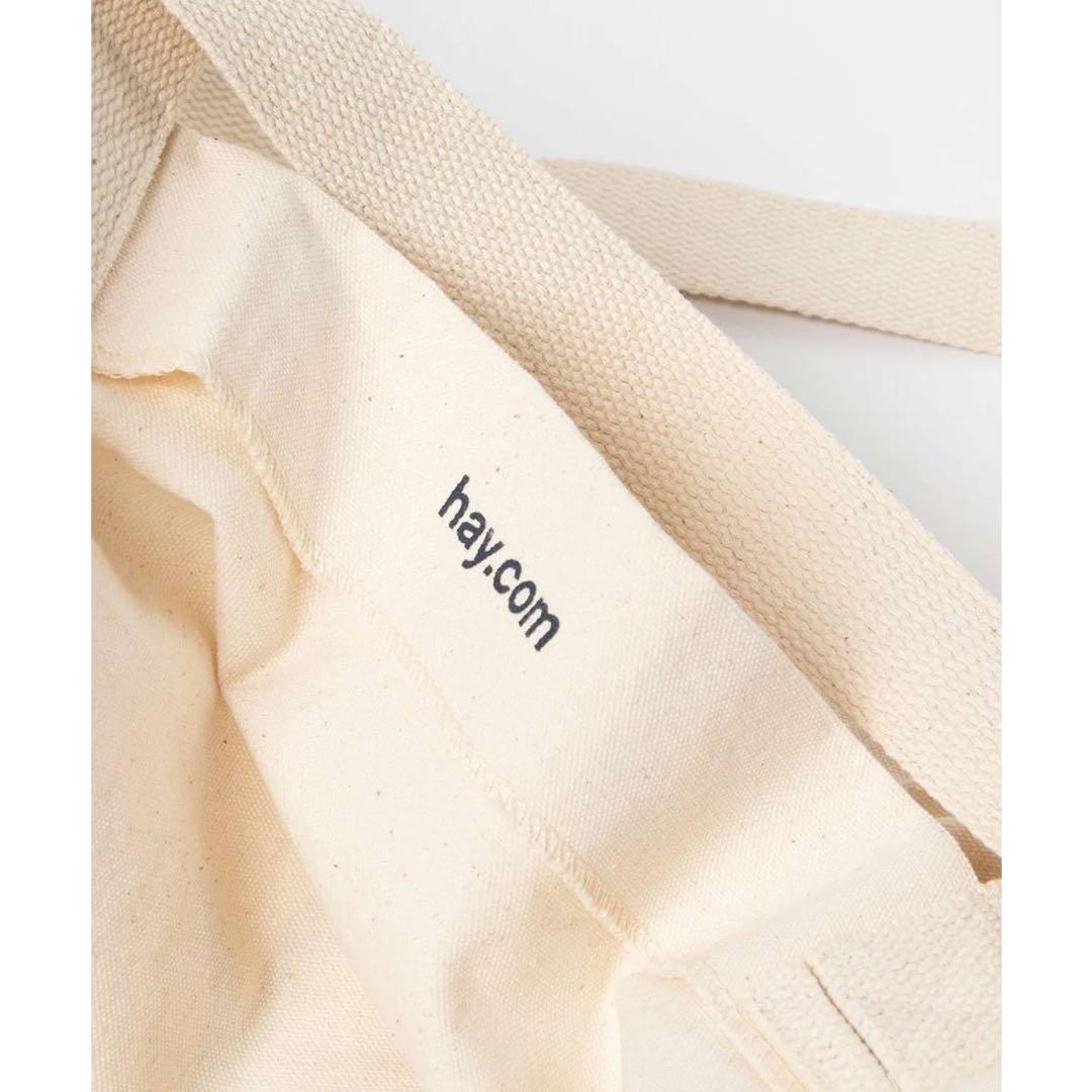 【HAY】WEEKEND BAG L ナチュラル