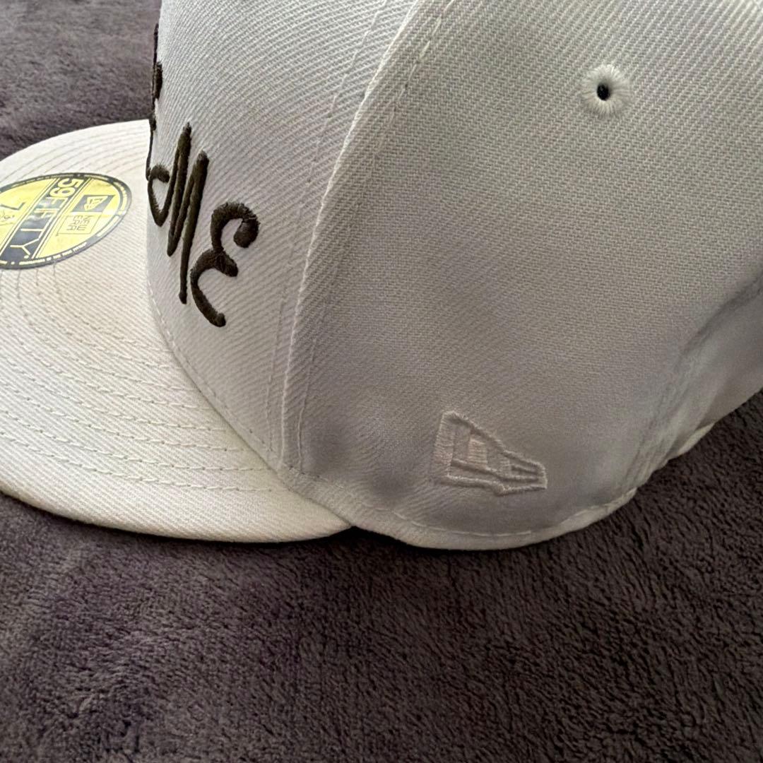 Supreme 59FIFTY キャップ 7 3/8 ホワイト最終値下げ‼️