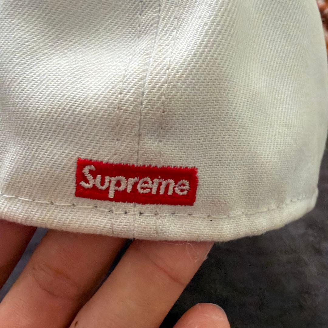 Supreme 59FIFTY キャップ 7 3/8 ホワイト最終値下げ‼️