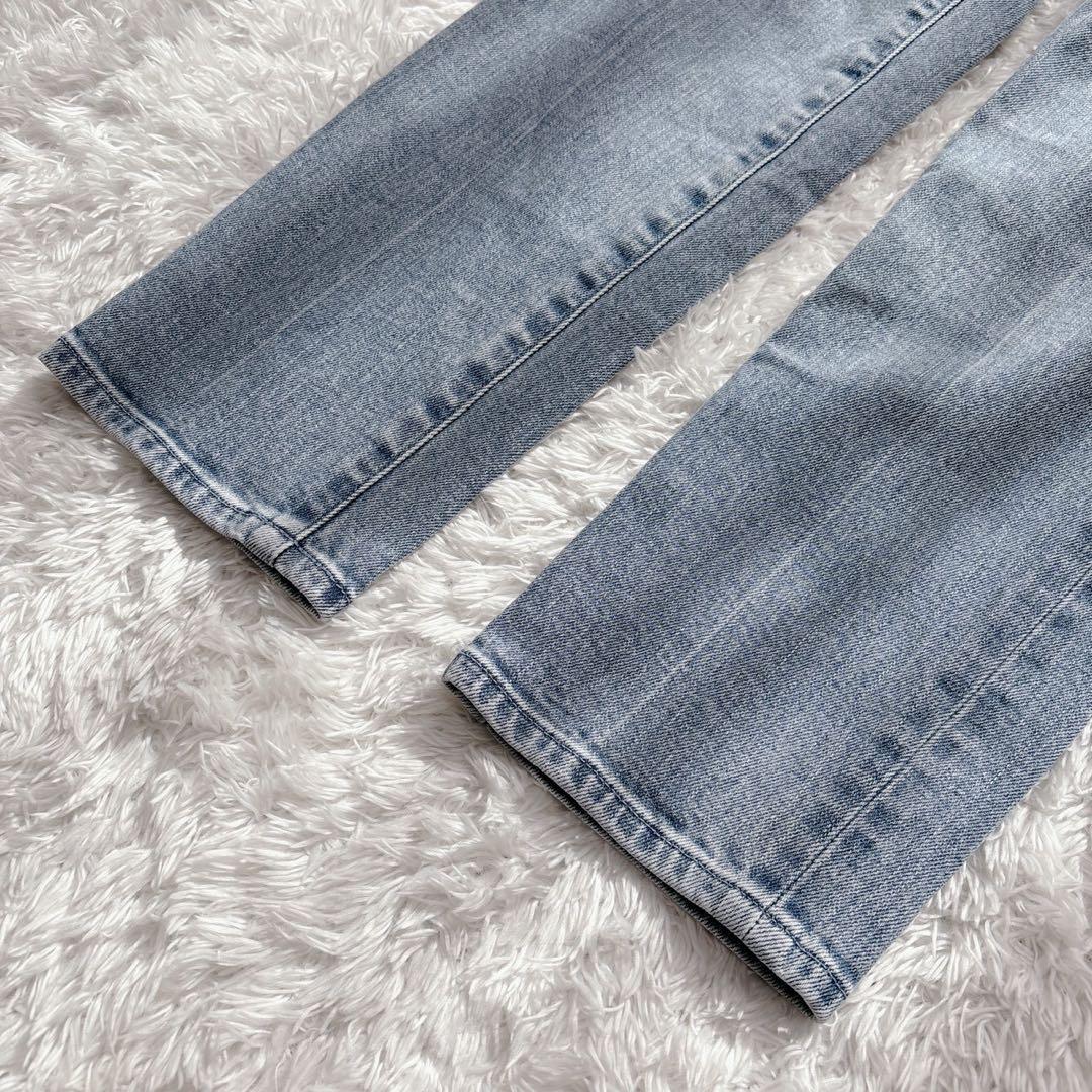 【美品】CELFORD ハイライズ美脚ストレッチテーパードデニムパンツ 24AW