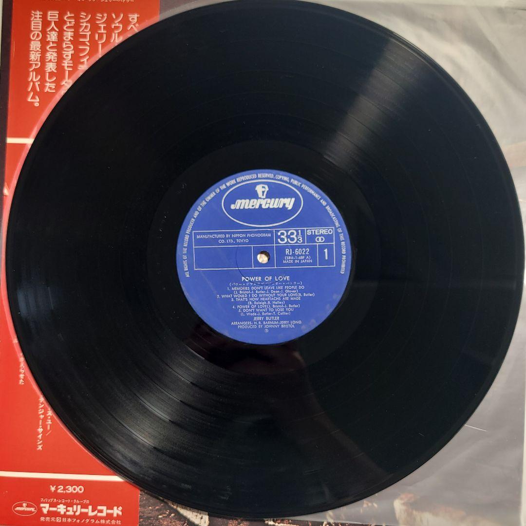 ★JＰＮオリジナル盤帯付★『POWER OF LOVE』JERRY BUTLER