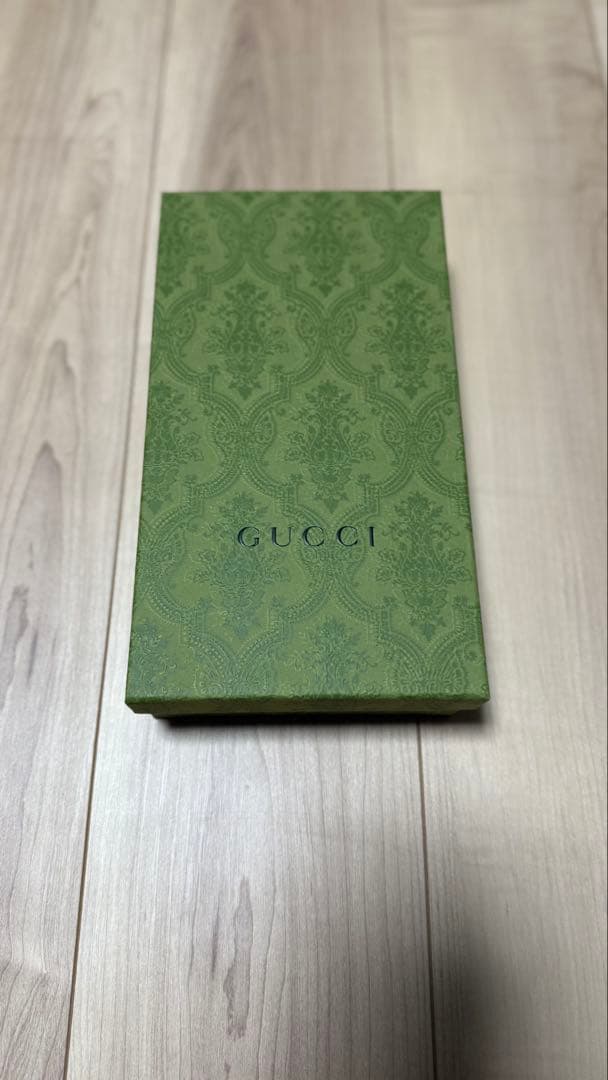 GUCCI チェックGG ウールスカーフ