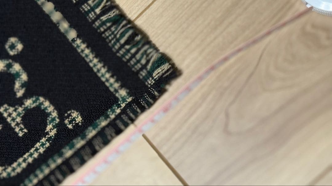 GUCCI チェックGG ウールスカーフ