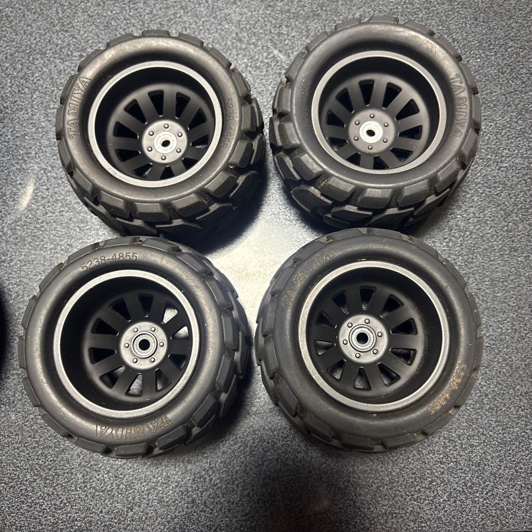 タミヤタイヤとオフロードタイヤセット
