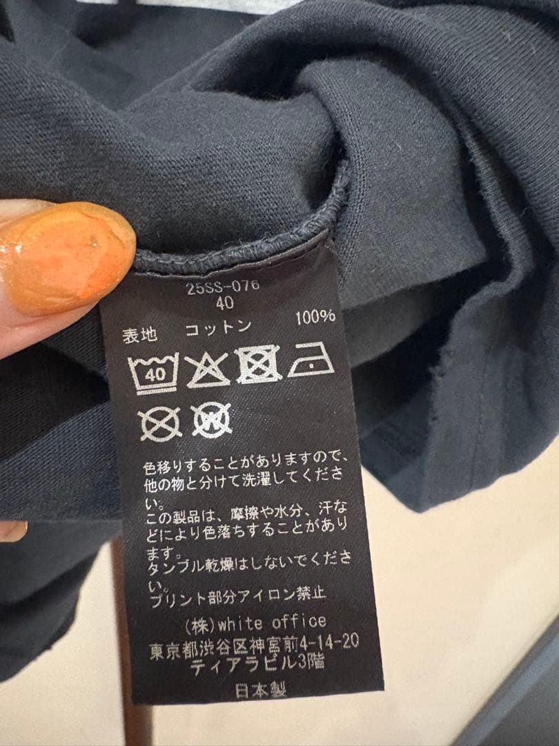 お値下げ中！COUTURE D'ADAM /Sam Haskins T／ブラック
