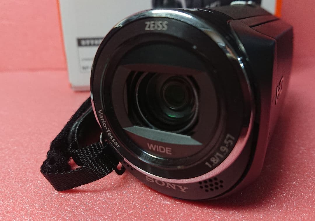 SONY HDR-CX470 ビデオカメラ本体 中古 バッテリー２個