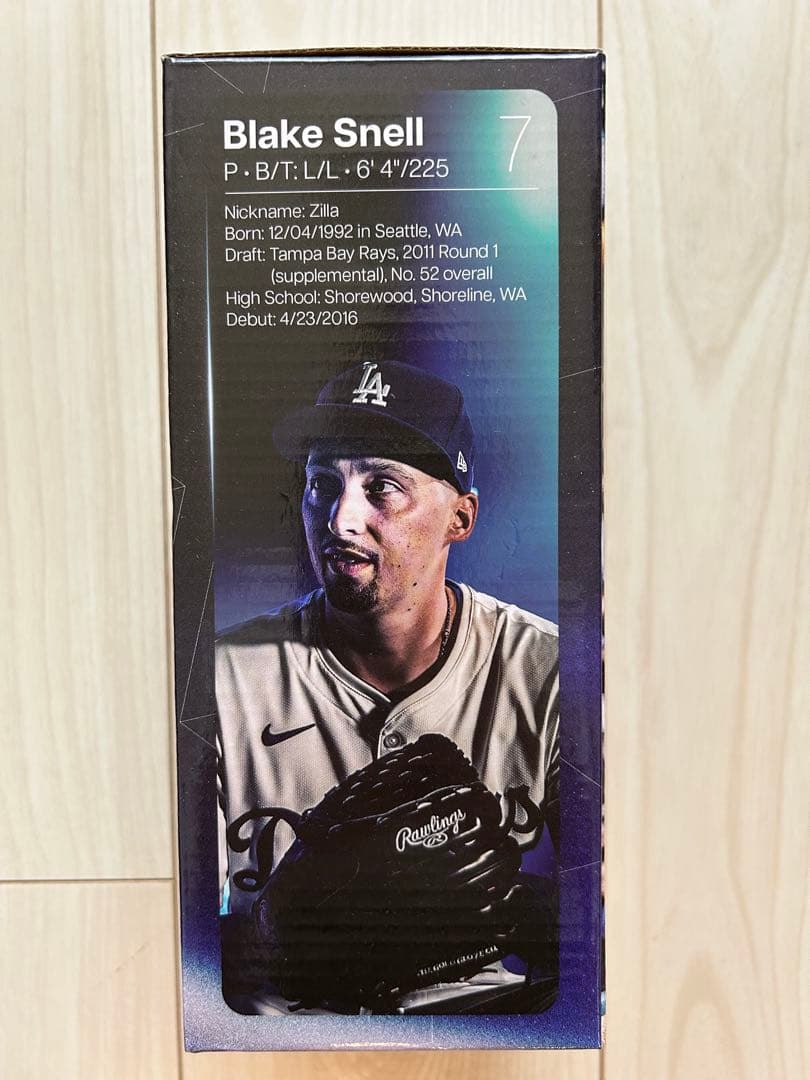 ロサンゼルス・ドジャース　ブレイク・スネル　ボブルヘッド