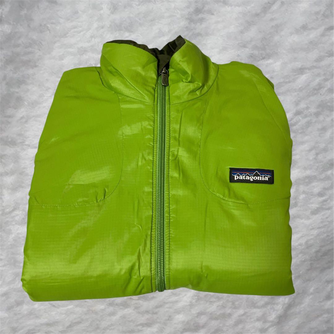 【名作】Patagonia パフボールベスト ゲッコーグリーン アシッド 00s