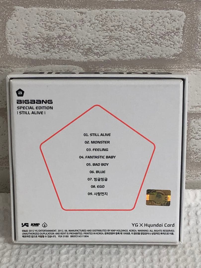 BIGBANG G-DRAGON STILL ALIVE アルバムCDカード付き
