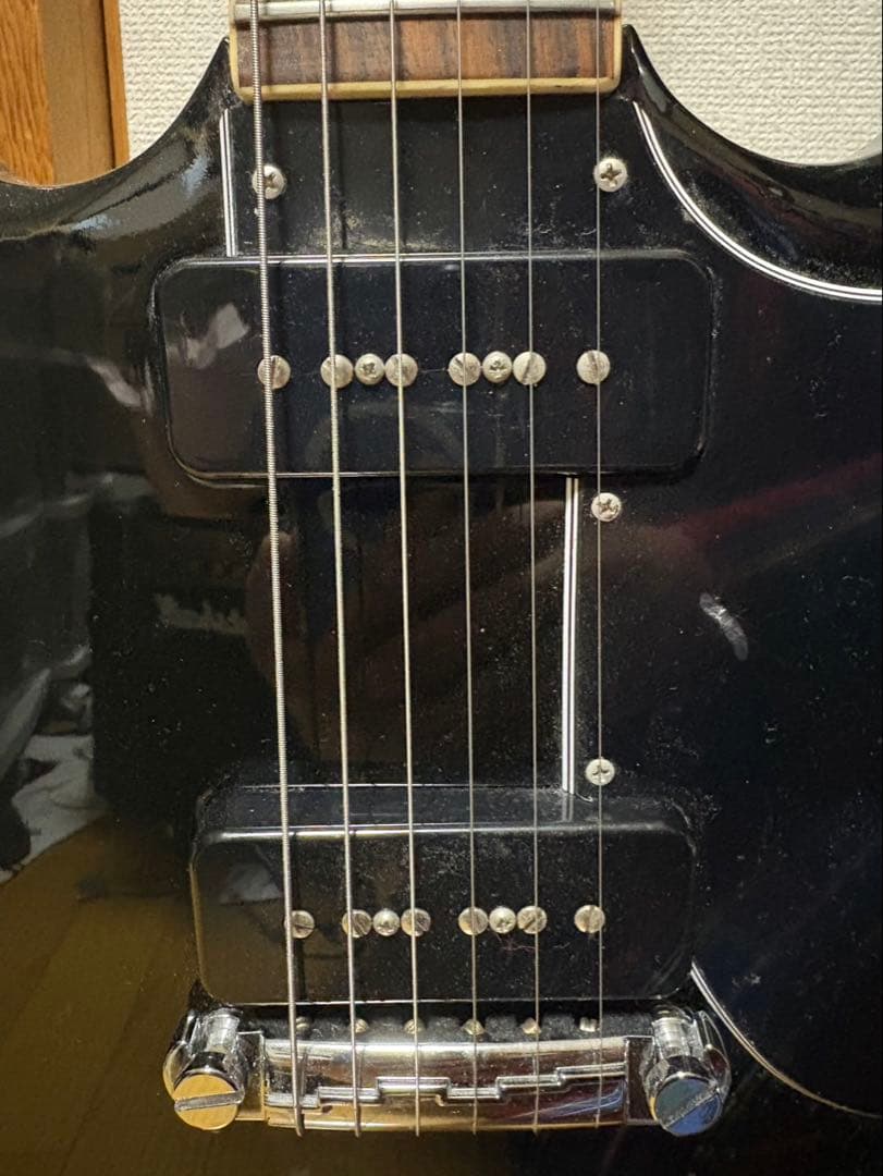 Gibson SG ギブソン　ブラック　ハードケース付き