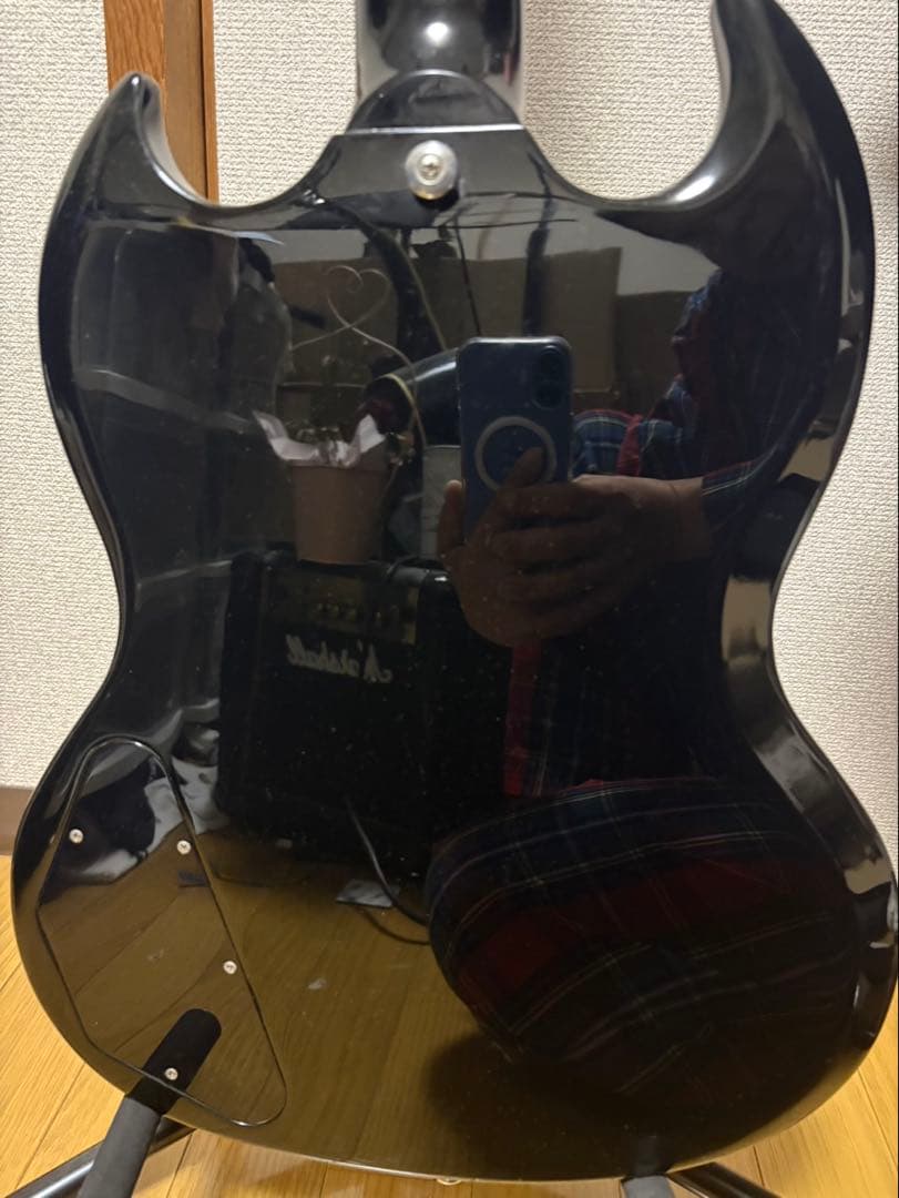 Gibson SG ギブソン　ブラック　ハードケース付き