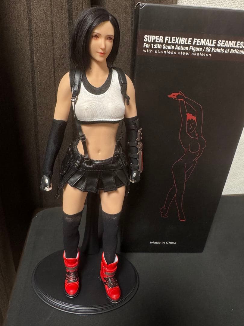 ほ*か様 ティファ 1/6スケール　アクション　フィギュア　素体セット　FF7